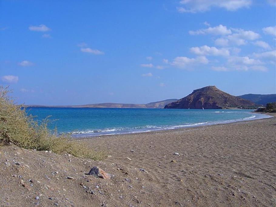 Studio At Beautiful Beach Kouremenos Appartement Anevato Buitenkant foto